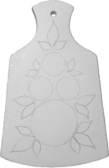 Кухонная доска Городецкая роспись 5 класс