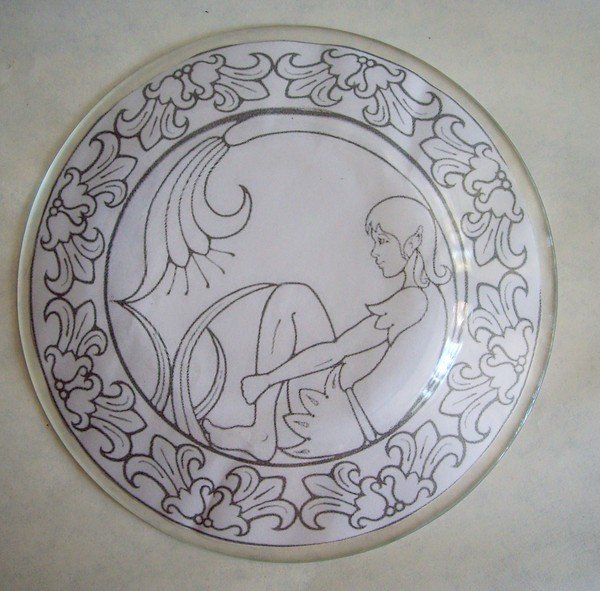 Роспись тарелок