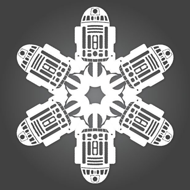 Снежинки Звездные войны