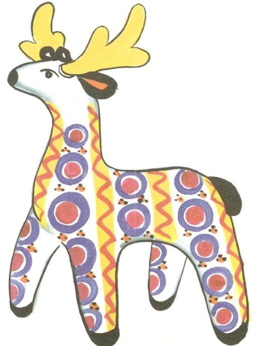 Филимоновская игрушка Олешек