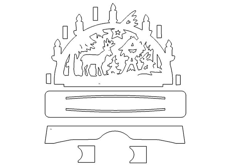 Новый год DXF