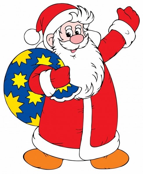 Дед Мороз картинки для детей