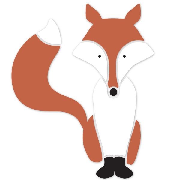 Лисичка контур