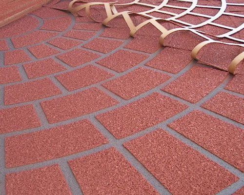 Сетка трафаретная для бетона