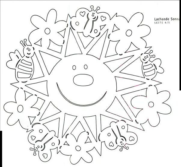 Весенние вырезалки на окна