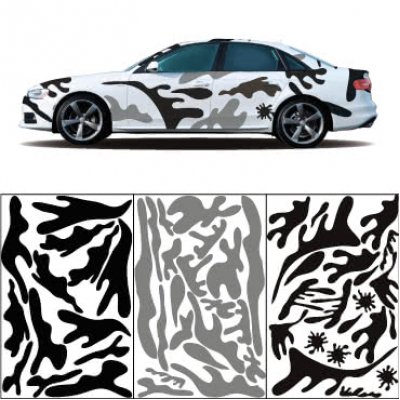 Винил камуфляж на машину