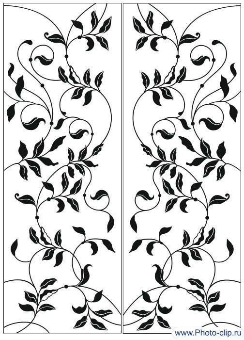 Пескоструй узор вектор