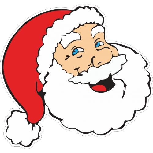 Морда Деда Мороза