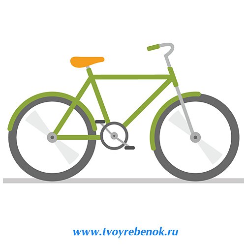 Шаблон велосипеда для 3д ручки