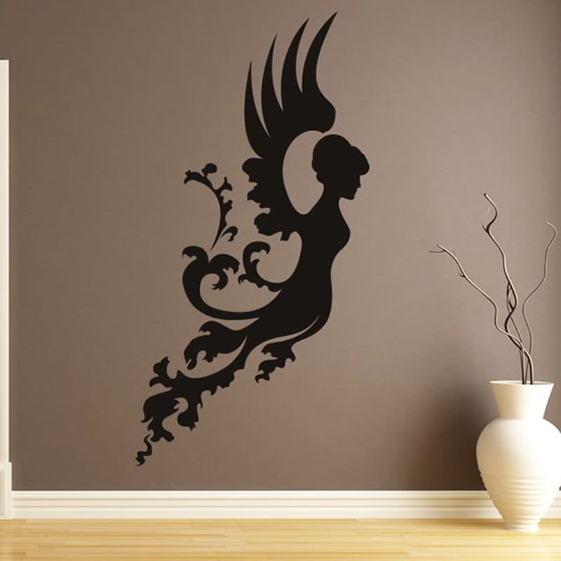 Круглый трафарет для стен