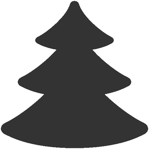 Елка силуэт