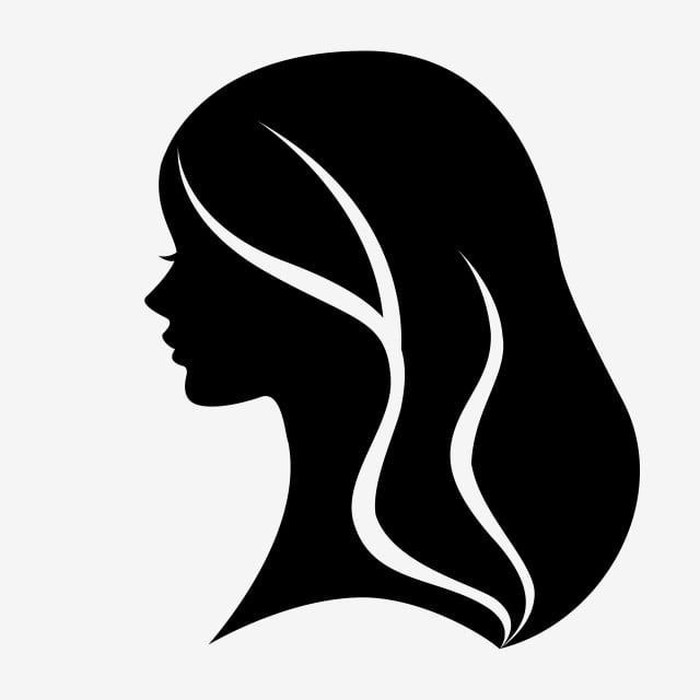 Контур женского лица