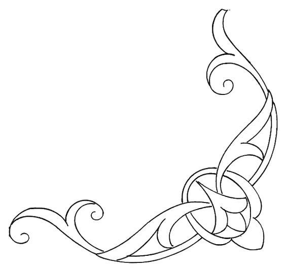 Трафарет угловой