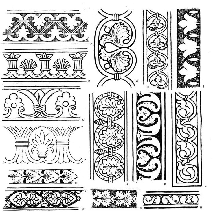 Древний Рим орнаментика