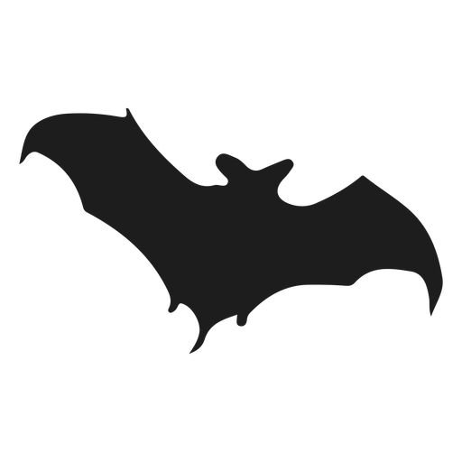 Летучая мышь трафарет