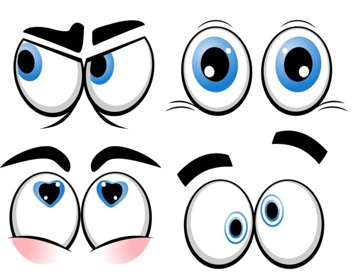 Забавные глазки для поделок