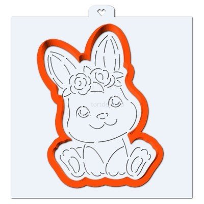 Форма для пряника Зайка