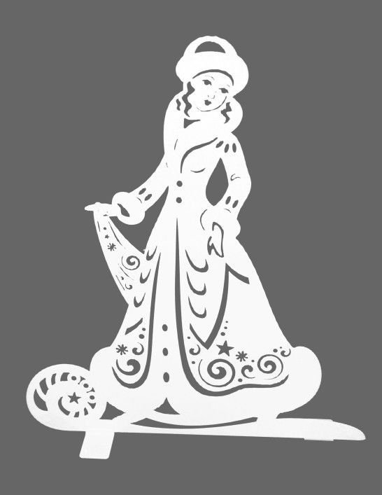 снегурочка из пенопласта