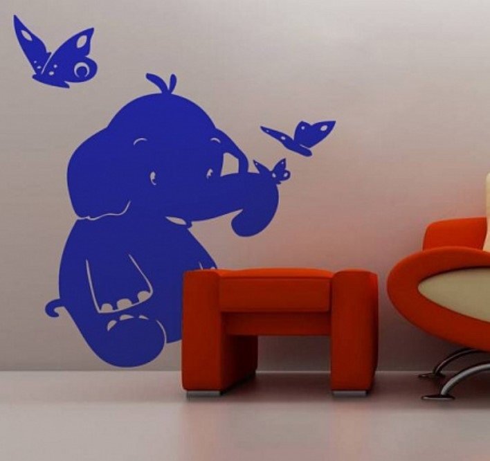 Трафареты для стен под покраску в детскую