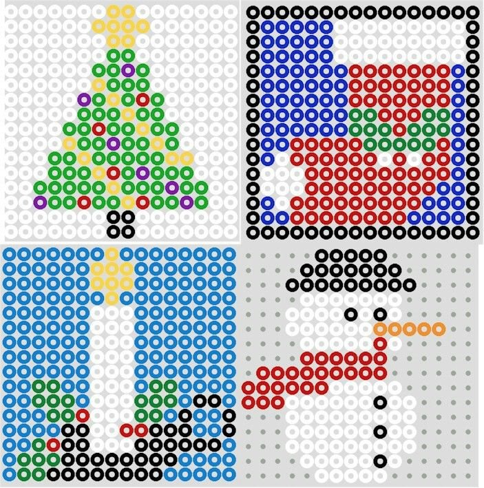 ПЮСЛА Бусины схемы фигурки