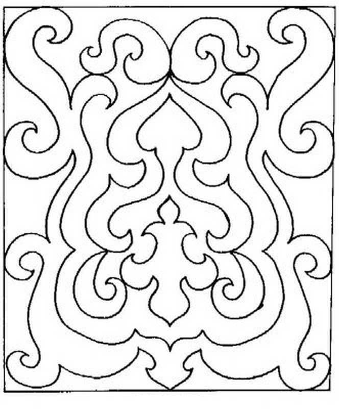 Казахский орнамент