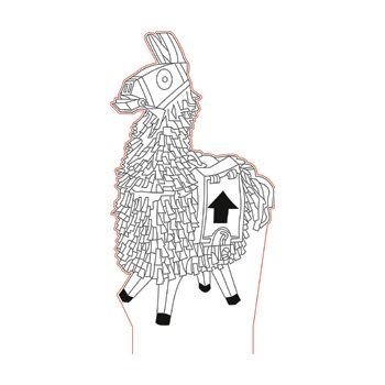 Лама из ФОРТНАЙТ 3d ручкой