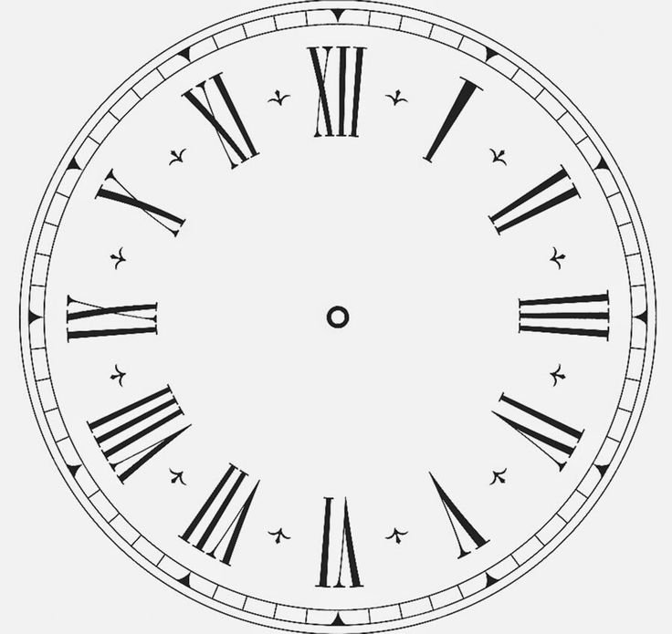 Макет часов