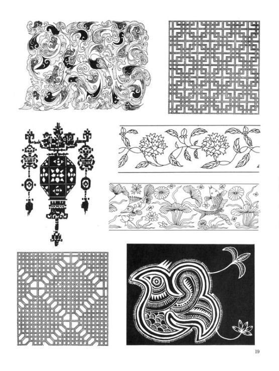 Японские орнаменты и узоры