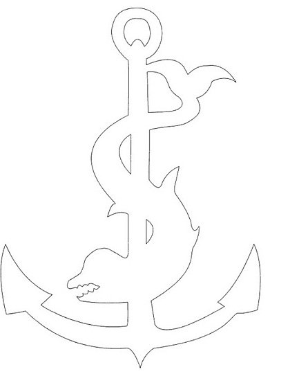 Вытынанки на морскую тему