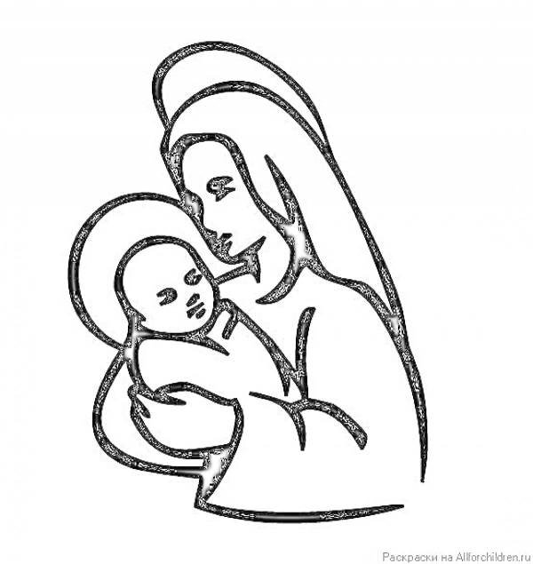 мария с младенцем