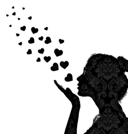 Чорнбелие рисунки