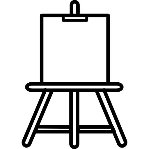 Мольберт иконка