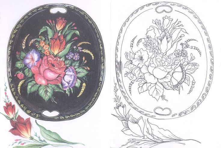 Жостовский поднос (Жостово)