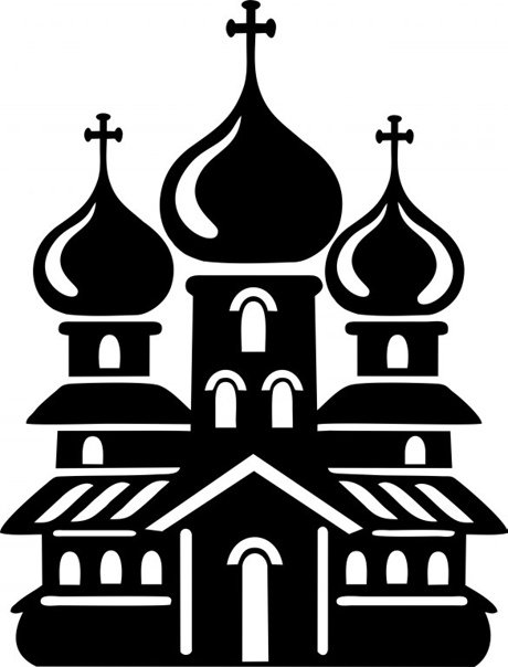 Силуэты храмов