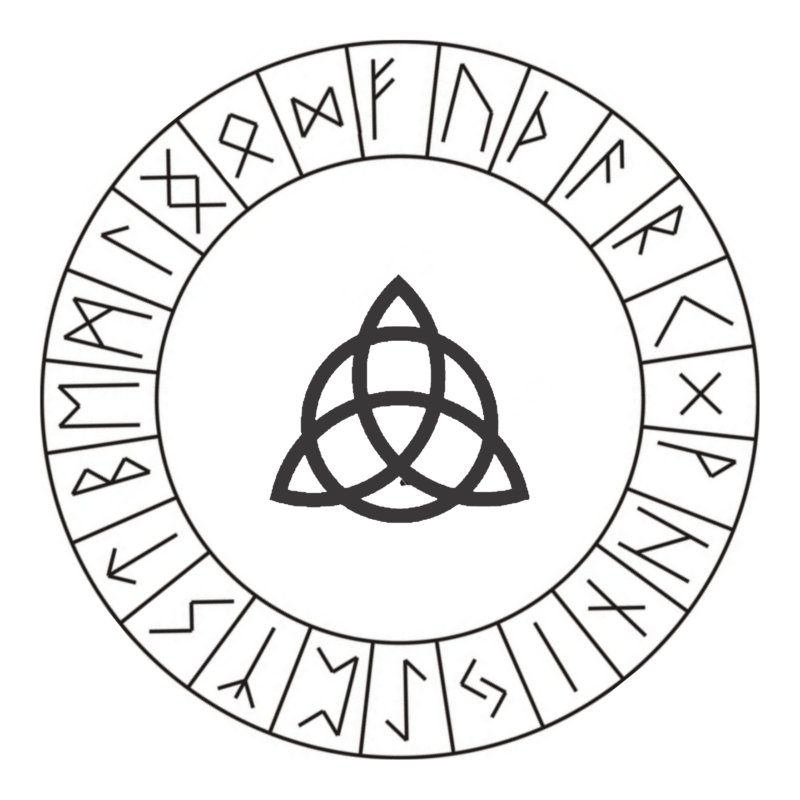 Рунический футарк алтарь