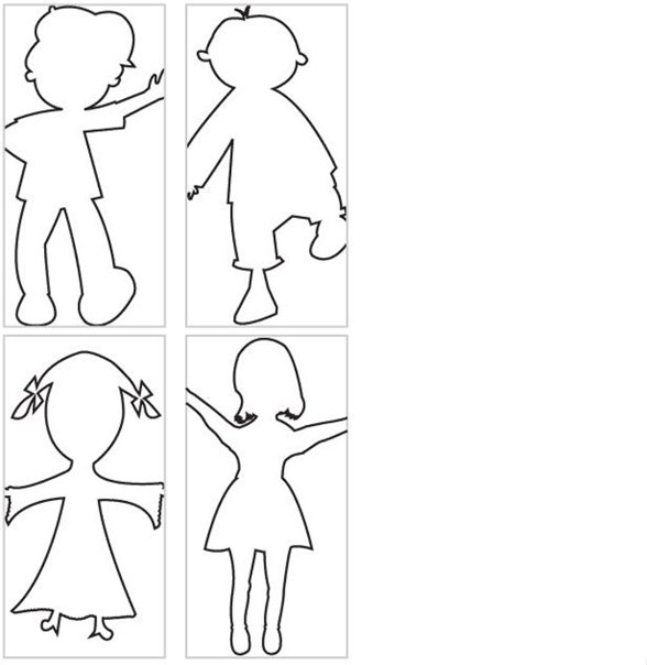 Трафареты фигурок