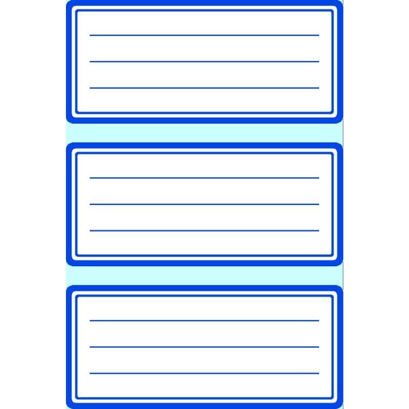 Наклейки на тетрадь для подписи