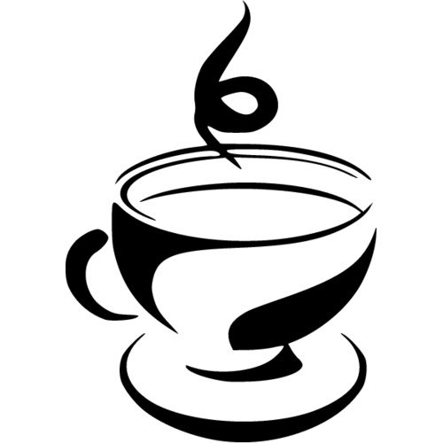 Стилизованная Кружка кофе