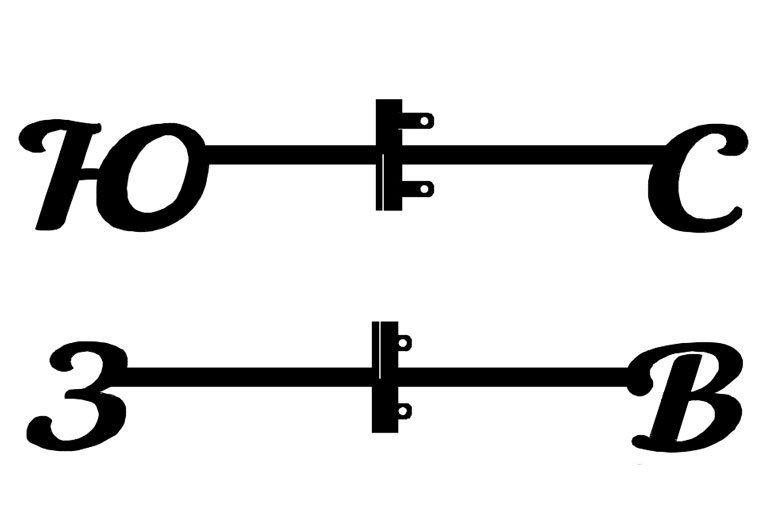 Флюгер чертежи