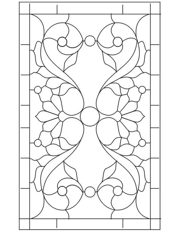 Эскиз витража