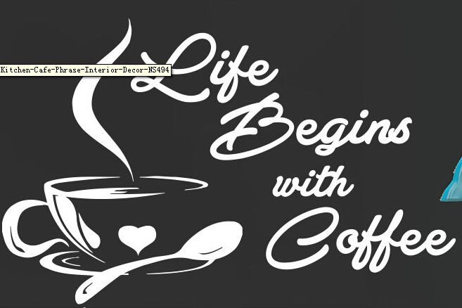 Надпись кафе