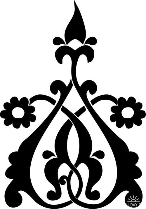 Армянский национальный узор вектор