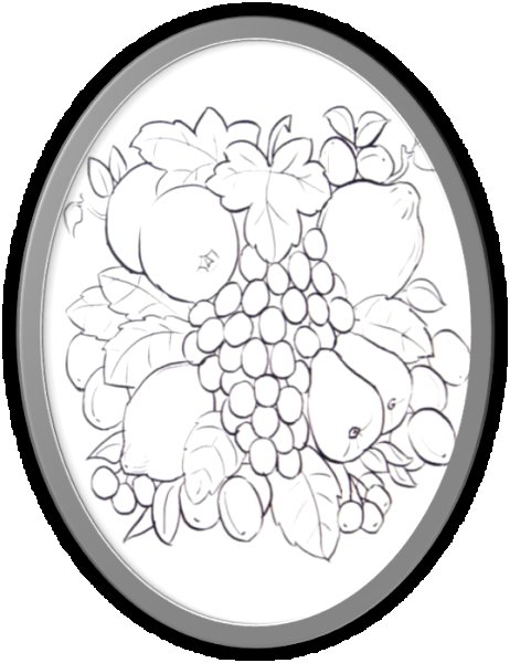 Жостовский поднос разукрашка