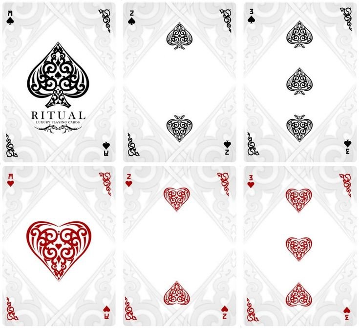 Стилизованные карты игральные