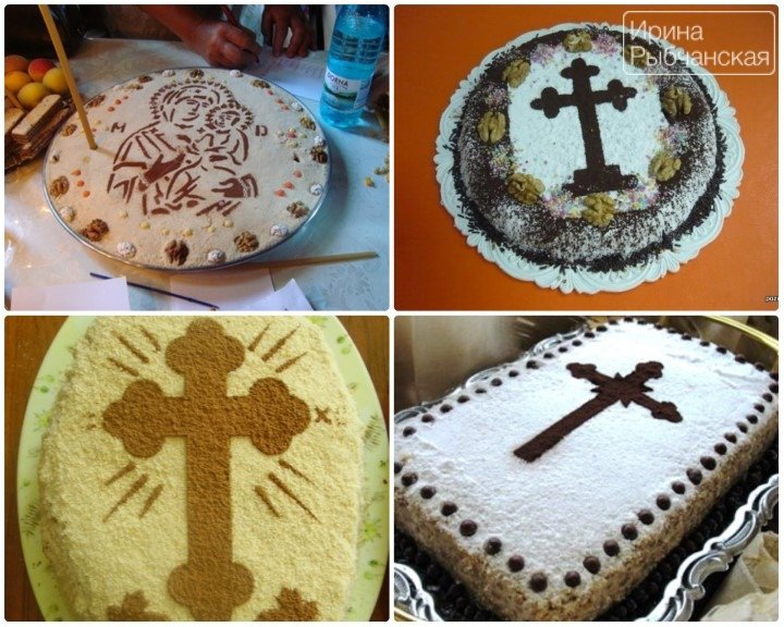 Крест на коливо