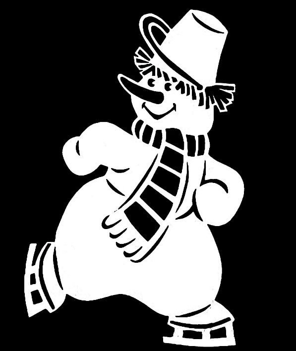 семья снеговиков