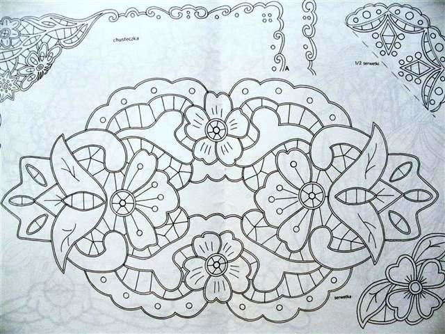 Решелье или Ришелье вышивка