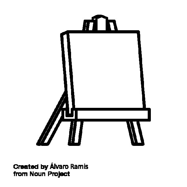 Мольберт для рисования карандашом