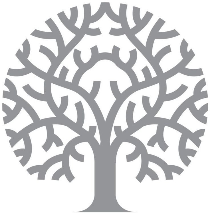 Трафарет "дерево"