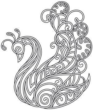 Узоры для джутовой филиграни